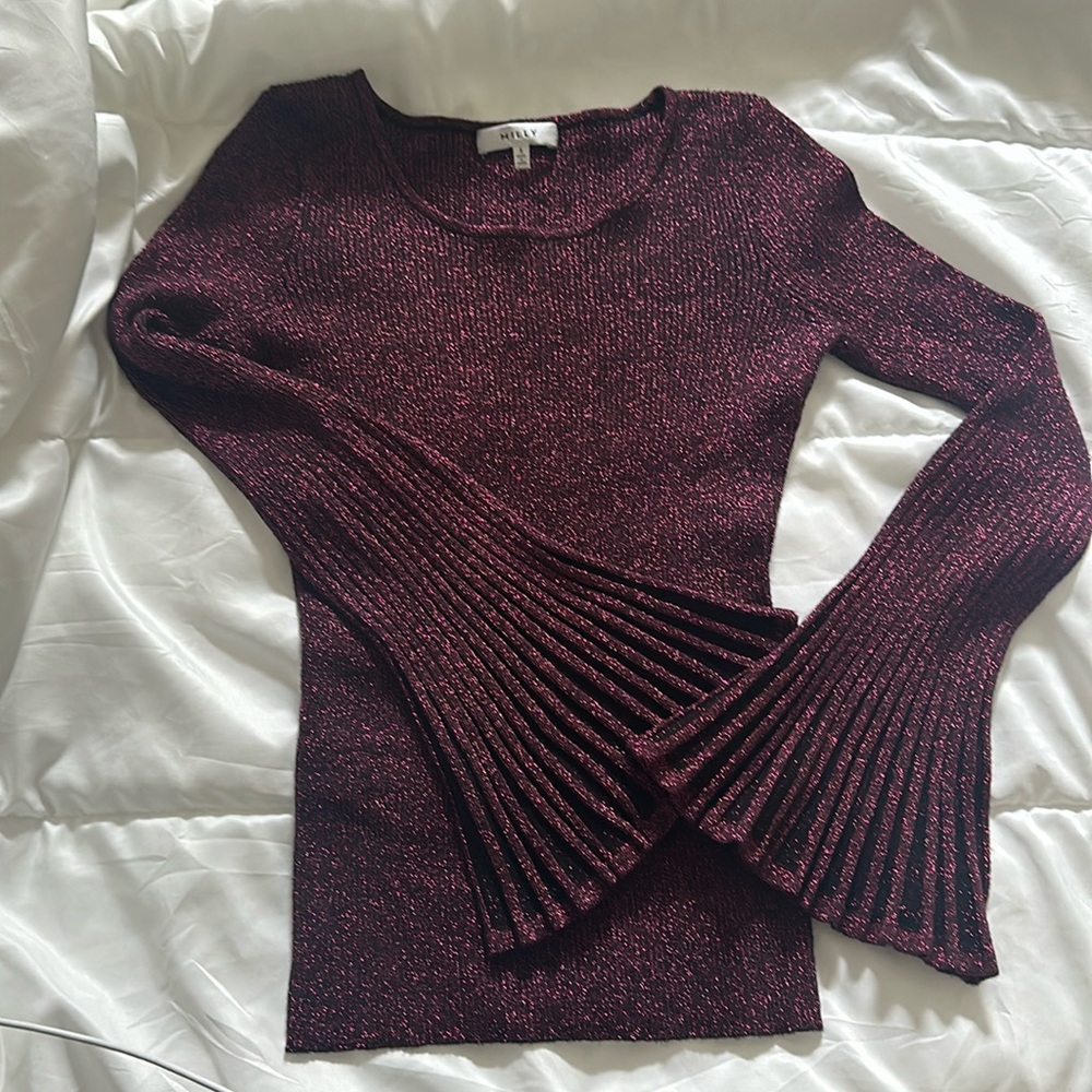 Milly metallic blouse